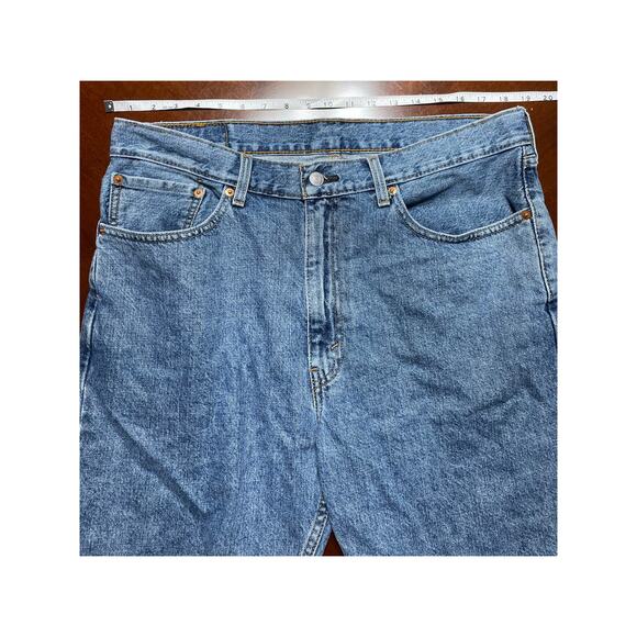 Vintage Levi Straus & Co Mens Sz 36 Jeans Shorts Denim Medium Wash Bermuda 505 - Picture 6 of 8